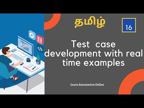 Manual Testing Tutorials | 16 | Test case development real time example | Tamil