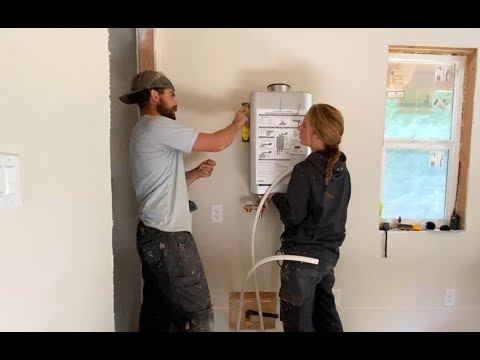 Off Grid Indoor Plumbing | Winter Ready Water System | Hot Shower & Kitchen Build
