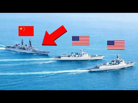 China CHALLENGED The Wrong U.S. NAVY Ship — Big Mistake
