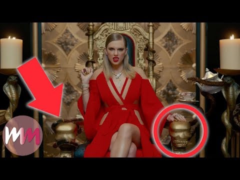 Top 10 References You Missed in Taylor Swift's "Look What You Made Me Do"