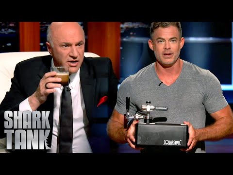 Shark Tank US | Kevin O'Leary Is Thirsty For SquareKeg Product