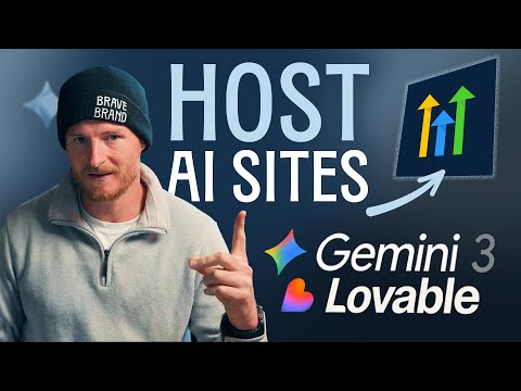 Turn AI-Built Websites Into Real Hosted Sites – Works with Gemini 3 + Lovable
