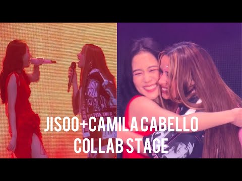 Jisoo Camila Cabello Special Guest Liar Solo Blackpink Born Pink Tour LA Concert Live Fancam 221119