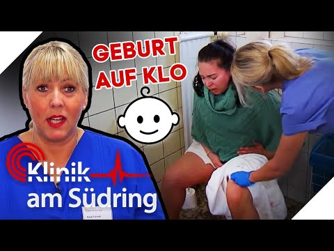 GEBURT AUF DEM KLO!  🚽 👶🏻  Das gab's noch nie in der Klinik 😲😲 | Klinik am Südring | SAT.1