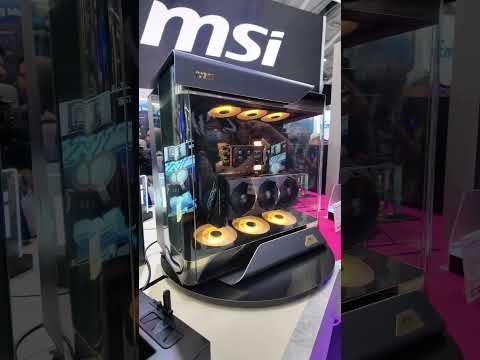 MSI MEG Maestro 900 and Pin Safe design #gaming #MSI #COMPUTEX #COMPUTEX2025