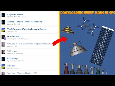 Downloading every mods in Spaceflight Simulator