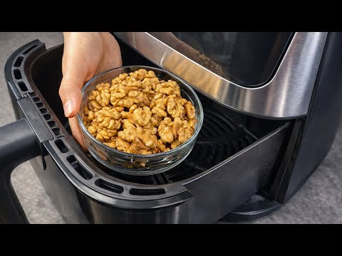 Put the Walnuts in the Air Fryer and THIS Happensβ¦...