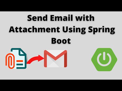 Send email with attachment using Spring Boot and Gmail SMTP