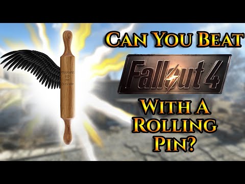 Can You Beat Fallout 4 With Only A Rolling Pin?