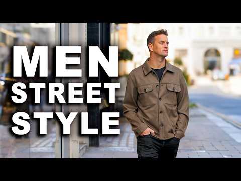 Men's Street Style Fashion in London