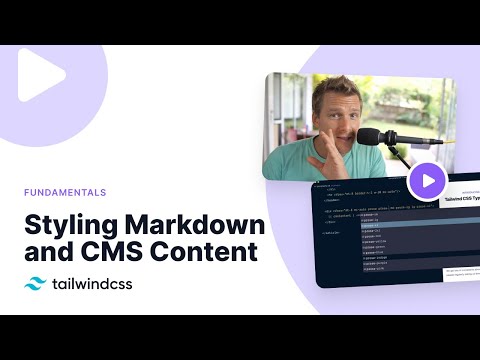 Styling Markdown and CMS Content with Tailwind CSS