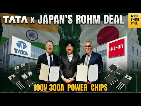 Tata Electronics Partners With Japan’s ROHM To Build Automotive Chips In India