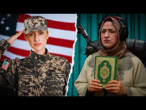 أكبر جندية بالجيش الأمريكي تعتنق الإسلام و تنسف المسيحية في ١٠ دقائق بعد أن كشفت سرا خطير في مسجد!