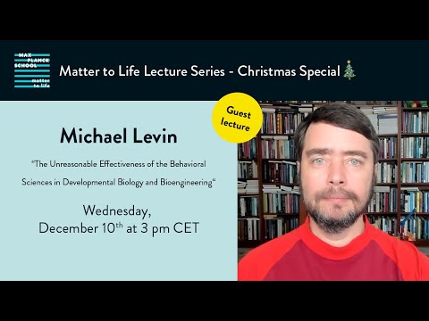 MtL Lecture Series Christmas Special: Guest Speaker Michael Levin (10 December 2025)