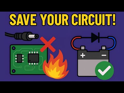 5+ Reverse polarity protection circuits for your projects!