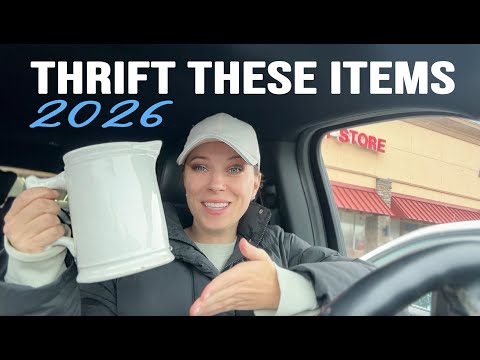 Desirable Home Items to Thrift in 2026 (GET THEM BEFORE THEY'RE GONE)!