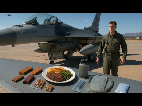How F-16 Pilots Get FOOD During Long Combat Missions