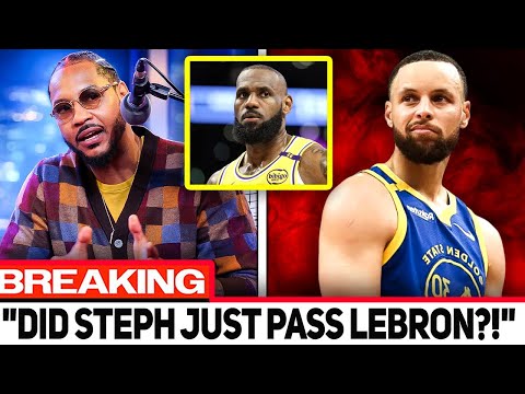 Carmelo Anthony DROPS Unfiltered Truth About Steph Curry.. (Fans React!)