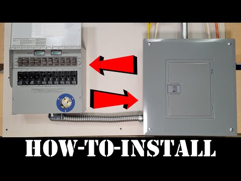 Generator Transfer Switch + Anker SOLIX F3800 = Whole Home Backup Power!!