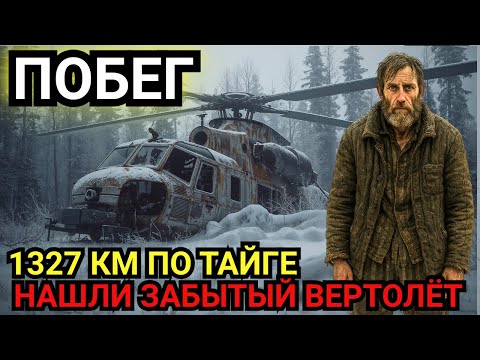 1327 КМ по Тайге: ПОБЕГ из ОЗЕРЛАГА, нашёл забытый Вертолёт