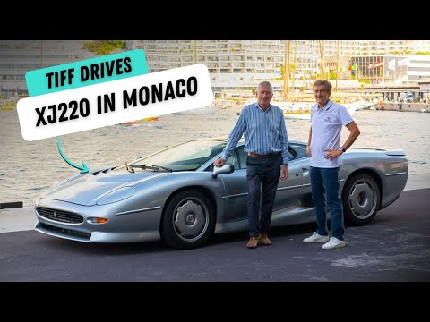 Tiff Needell & Ex-F1 Driver Thierry Boutsen Explore Monaco in a Jaguar XJ220 | Carhuna Carpool