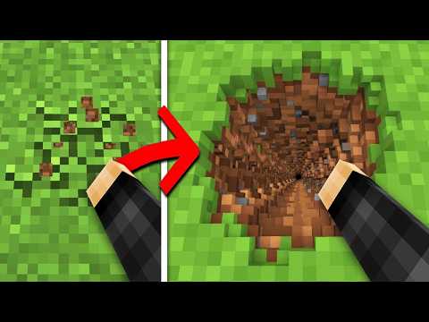 Minecraft, But Mining Gets Smaller...