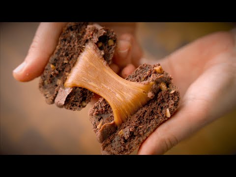 These Brownie Cookie Sandwiches Are Too Good To Share | Chocolate + Caramel!