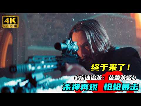 一口氣看完2025最新槍戰爽片《疾速追殺：芭蕾殺姬》，殺神再現槍槍暴擊，視覺沖擊極致震撼，爆爽無比！