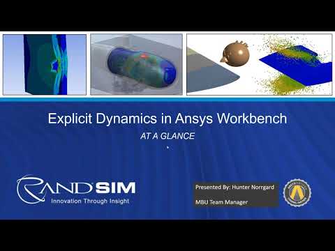 Explicit Dynamics in Ansys Workbench at a Glance