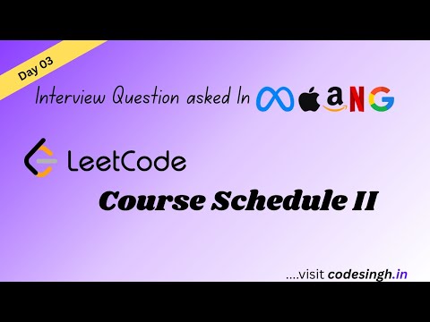 Course Schedule LeetCode Explained — Topological Sort (Kahn’s Algorithm)