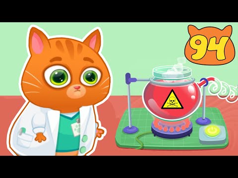 Суровый КОТИК БУБУ №94. Новые волшебные зелья. Мультик ИГРА про котят на Хвостик ТВ