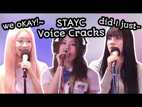 STAYC VOICE CRACK COMPILATION!