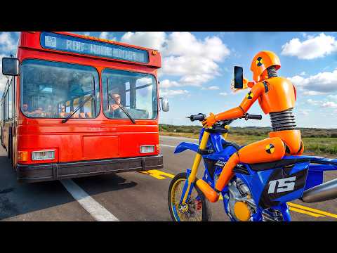 Phone Texting & Driving Accidents #01 [BeamNG.Drive]