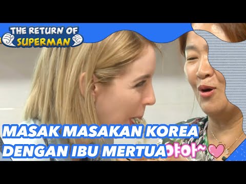 Masak Masakan Korea Dengan Ibu Mertua |Nostalgia Superman|SUB INDO/ENG|180930 Siaran KBS WORLD TV|
