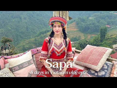 Vietnam Sapa Travel Vlog 🇻🇳 | Food, Hotels & Itinerary | Sleeping Bus, CatCat Village, Hamlong Mt.