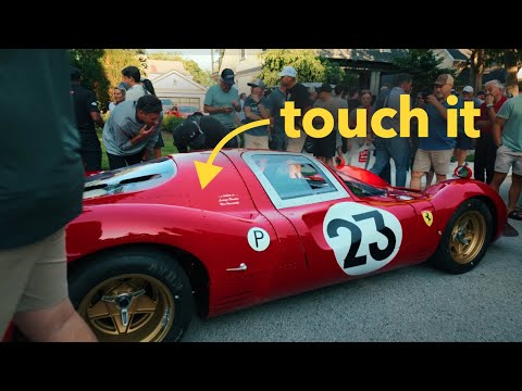 Priceless Racecars on the Street | Road America Vintage Weekend Parade & Concours d’Elegance