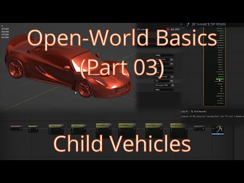 Setup Children Vehicles. Import Display Mesh. Fill in Blueprint Structures and Data Asset