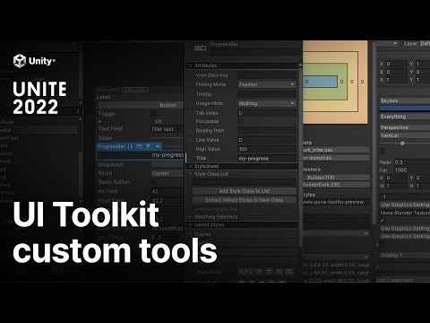 Extending the Unity Editor with custom tools using UI Toolkit | Unite 2022