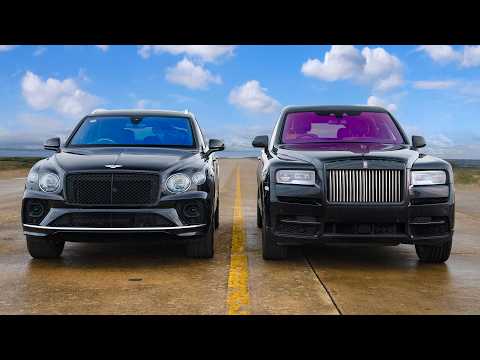 Rolls-Royce Cullinan v Bentley Bentayga: DRAG RACE