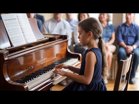 Music Teachers Challenge Girl to Play Impossible Piano Piece – Shocked to Discover She's a Piano...