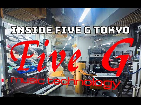 Inside Five G Tokyo — The Legendary Synth Shop Near Harajuku Station