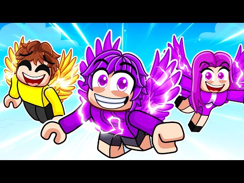Upgrading Noob To GOD Wings In Roblox!