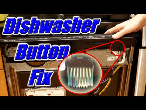 Maytag Dishwasher Beeping and Bad Button Fix