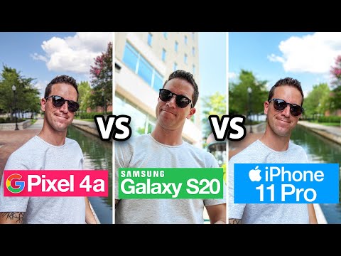 Pixel 4a vs Galaxy S20 vs iPhone 11Pro: Camera Test Comparison!