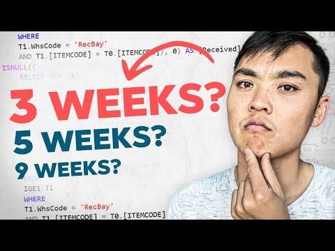 How long does it take to MASTER SQL?