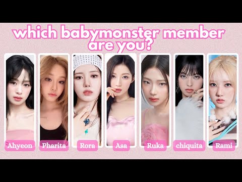 Which BABYMONSTER Member Matches Your Vibe?|fun personality test| @blushwee 