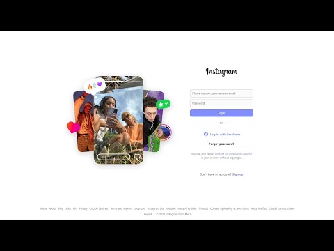 How To Create an Instagram Register Page Using HTML & CSS