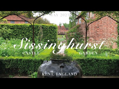 Exploring the gardens of a writer's retreat in the English countryside | Spring at Sissinghurst