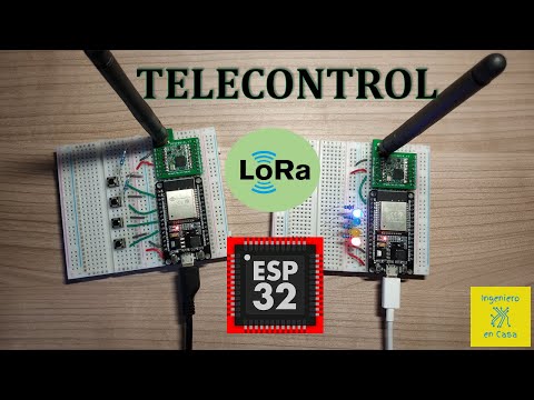Remote control with LoRa and ESP32