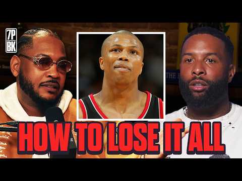 How Athletes Lose $100 Million | Carmelo Anthony & JR Smith Break Down How Athletes Go Broke